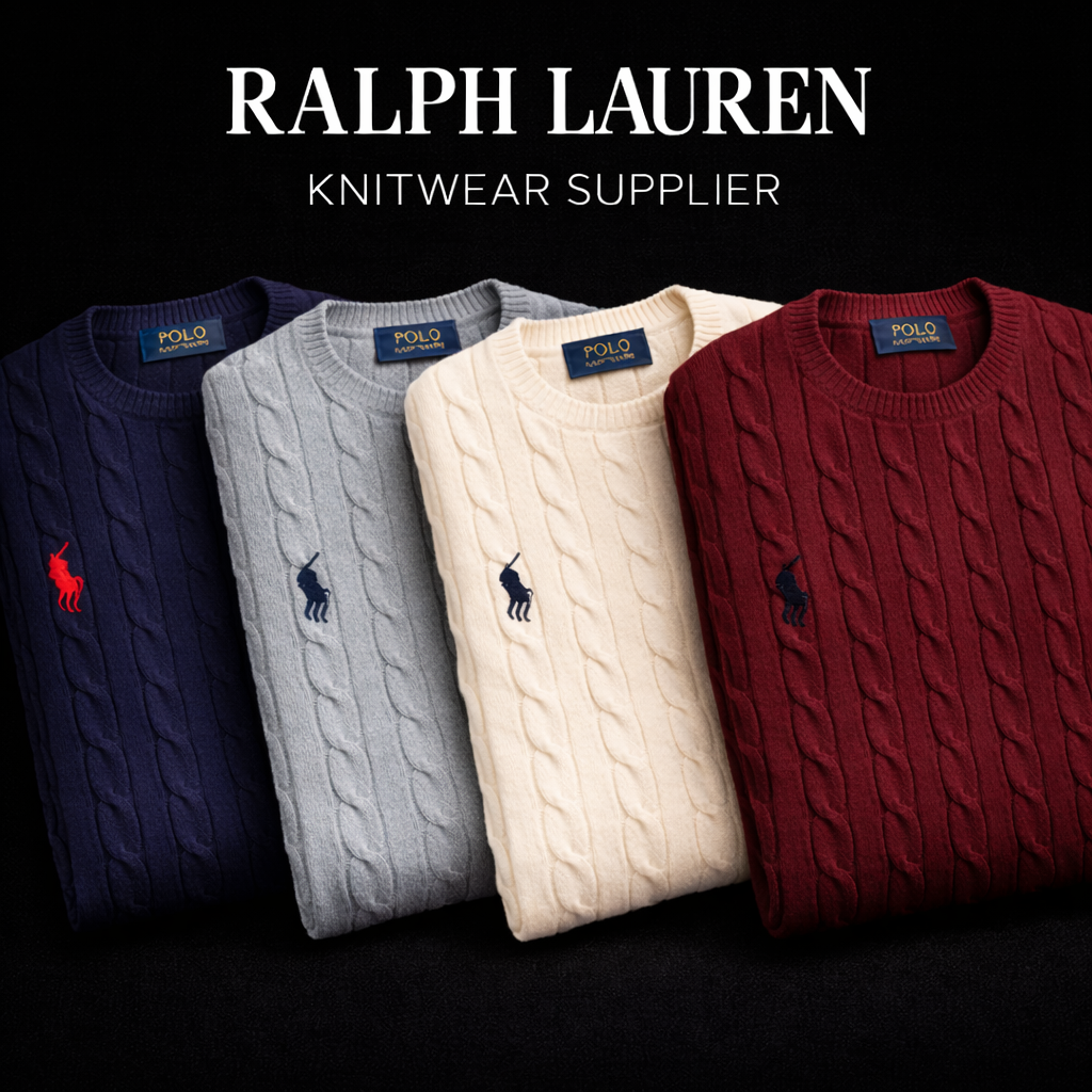 Ralph Lauren Knitwear Supplier Contacts (Digital File)